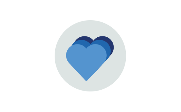 icono tres corazones