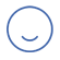 grafico de un circulo con una sonrisa