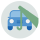 icono de una grúa y un coche
