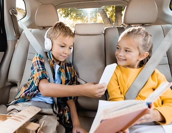 Viajar en coche con niños