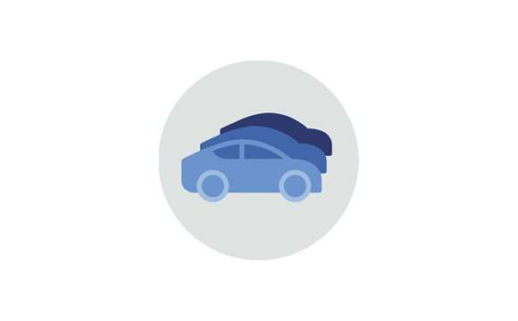 icono de varios coches en distintas tonalidades